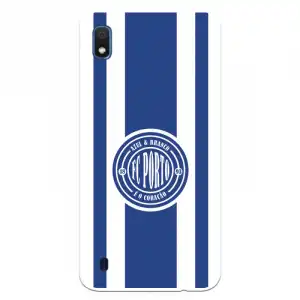 Funda Para Samsung Galaxy A10 Del Fútbol Club Oporto Escudo Escudo Y Rayas - Licencia Oficial Fútbol Club Oporto