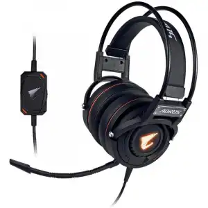 Gigabyte GP-AORUS H5 Auriculares Gaming Negros