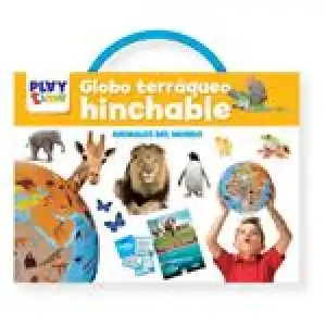 Kit Imagiland Globo terráqueo hinchable - El mundo de los animales