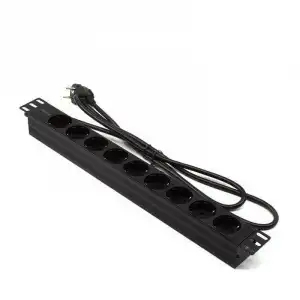 Lapara LA-00030510 Regleta PDU para Rack 19" 1U 9xSchuko
