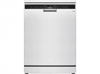 Lavavajillas - Siemens SN23EW03KE, 13 servicios, 6 programas , 60 cm, Home Connect, Blanco