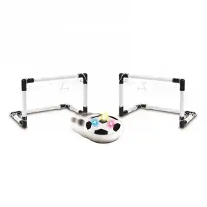 Lexibook Aero Foot Disco Deslizante Luminoso Bordes de Espuma con 2 Porterías