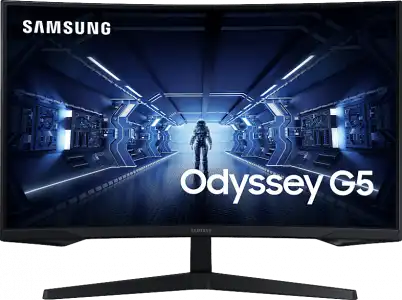 Monitor gaming - Samsung Odyssey G5 LC32G55TQBUXEN, 32", WQHD, 1 ms, 144 Hz, Negro