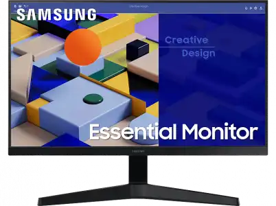 Monitor - Samsung Essential LS24C310EAUXEN, 24", Full-HD, IPS, 5 ms, 75Hz, Negro