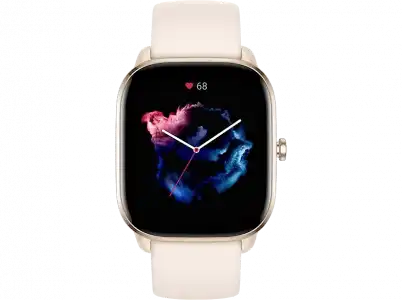 Smartwatch - Amazfit GTS 4 Mini, 1.65" FHD AMOLED, 135 190 mm, 5 ATM, Bluetooth 5.2, 15 días, Moonlight White