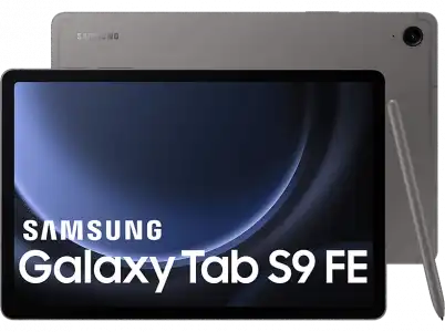 Tablet - Samsung Galaxy Tab S9 FE Wifi, 128GB, 6GB RAM, Gris, 10.9", S Pen, WQXGA+, Exynos 1380, Android 13