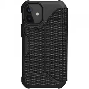 UAG Metropolis FIBR ARMR Funda Negra para iPhone 12 Mini