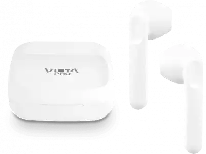 Auriculares True Wireless - Vieta Pro Done 4, Hasta 20 h, IPX Touch Control, Blanco