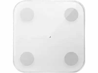 Báscula de baño - Xiaomi Mi Body Composition Scale 2, Hasta 150 kg, Blanco