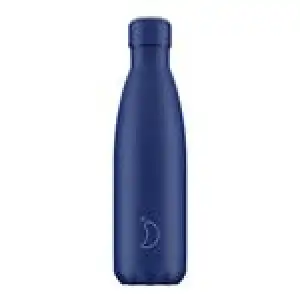 Botella termo Chilly's Azul Mate 500 ml