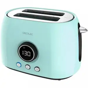 Cecotec ClassicToast 8000 Blue Double Tostadora 2 Ranuras 800W