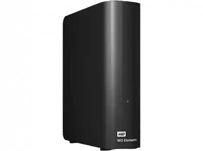 Disco duro externo 6 TB - WD Elements Desktop, Sobremesa, USB 3.0, Compatible 2.0, Formato NTFS, Negro