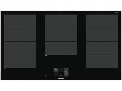 Encimera - Siemens EX975KXW1E-WIFI, Eléctrica, Inducción, 3 zonas, 24 cm