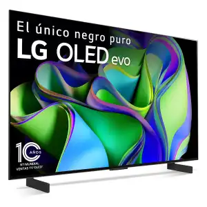 LG - TV OLED 106 cm (42') LG OLED42C35LA evo 4K, Dolby Vision/Dolby ATMOS, Smart TV webOS23 (Reacondicionado grado B).