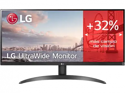 Monitor - LG 29WP500-B, 29" HD, 5 ms, 40-75Hz, HDR10, FreeSync, 2x HDMI 1.4, Negro