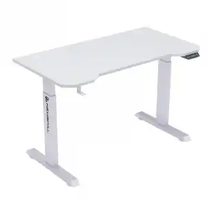 Newskill Belenor PRO Mesa Gaming Blanca Ajustable en Altura 120x60cm