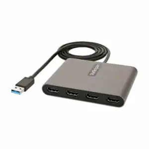 Adaptador Usb 3.0 A Hdmi Startech Usb32hd4 Negro