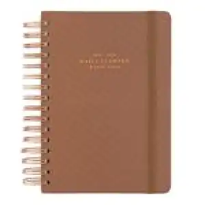 Agenda escolar 2023/2024 Kokonote A5 día por página 12 meses Brownie Flavor
