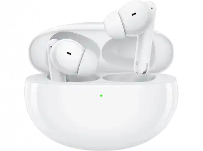 Auriculares inalámbricos - OPPO Enco Free2 W52, Intraurales, 36.5 h, Bluetooth, Cancelación de ruido, Blanco