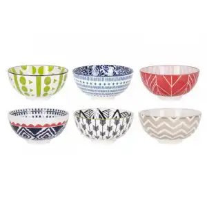 Bol aperitivo japonés HANAE redondo 15,5 x 7,7 cm modelos surtidos