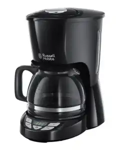 Cafetera de goteo Russell Hobbs Textures Plus Negro