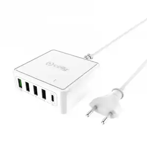 Celly Powerstation USB-C PD 60W Blanca