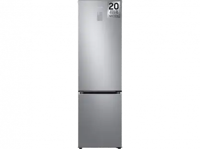 Frigorífico combi - Samsung SMART AI RB38C776DS9/EF, No Frost, 203 cm, 390l, All Around Cooling, Metal WiFi, Inox