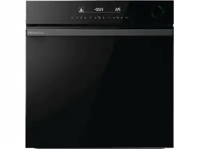 Horno - Hisense BSA66346PBG, Multifunción, Pirolítico, 77 l, 56.4 cm, WiFi, Cocción simultánea, Negro