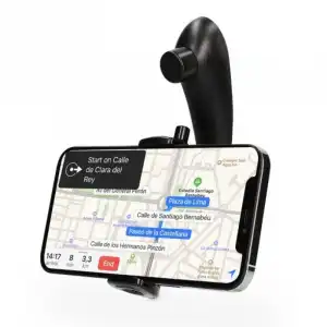 Ksix Soporte Universal Fijación Gancho Móvil para Coche