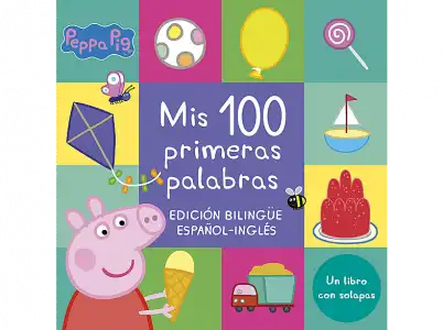 Mis 100 Primeras Palabras (Edición Bilingüe) Peppa Pig - Hasbro