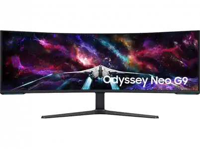 Monitor gaming - Samsung Odyssey Neo G9 LS57CG952NUXEN, 57", DWQHD, 1ms, Max 240Hz, FreeSync Premium Pro, Negro/Blanco