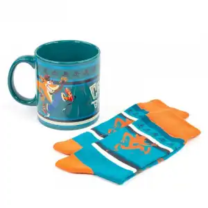 Numskull Set Taza de Cerámica + Calcetines de Algodón Crash Bandicoot