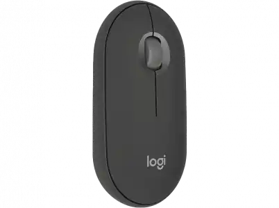 Ratón inalámbrico - Logitech Pebble 2 M350S, Inalámbrico, Multidispositivo, 4000 ppp, Negro