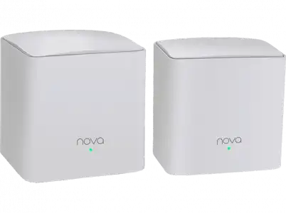 Sistema Wifi Mesh - Tenda Nova MW5C Pack de 2, AC1200, WiFi Doble Banda, Gigabit, Hasta 200m², Control por App