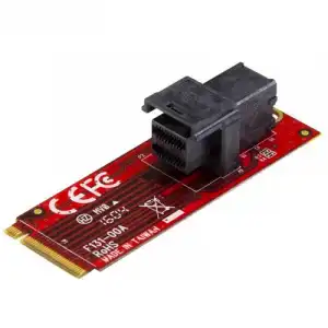 Startech Tarjeta Adaptador PCI Express U.2 a M.2 NVMe