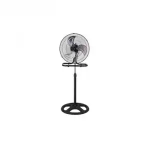 Akunadecor - Ventilador De Pie Metal Negro Recio