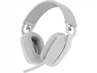 Auriculares inalámbricos - Logitech Zone Vibe 100, Bluetooth, Cancelación de ruido, 18hs autonomía, PC/Mac, Blanco