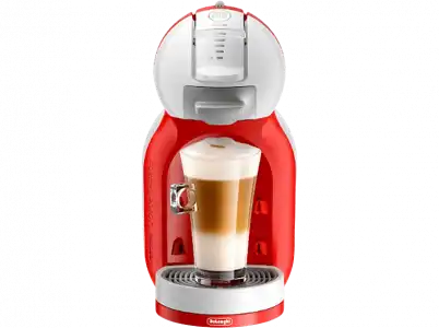 Cafetera de cápsulas - Nescafé Dolce Gusto De'Longhi MiniMe EDG305.WR, 1500 W, 0.8 L, Rojo/Blanco