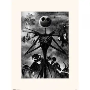 Erik Lámina Disney Pesadilla Antes de Navidad Jack Skellington 40x30cm