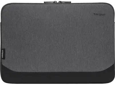 Funda - Targus Cypress EcoSmart®, Para portátiles hasta 15.6", Plástico reciclado, Gris