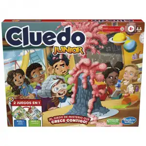 Hasbro Gaming Cluedo Junior 2 en 1 Juego de Mesa