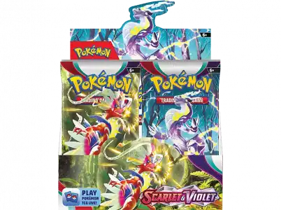 Juego - Magicbox Pokémon TCG: Scarlet & Violet, Booster con 10 cartas, Aleatorio