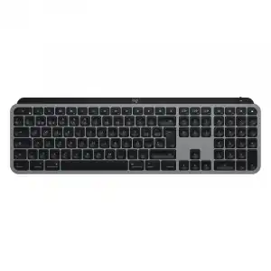 Logitech MX Keys Teclado Inalámbrico Retroiluminado para Mac/iPad Gris QWERTZ Alemán