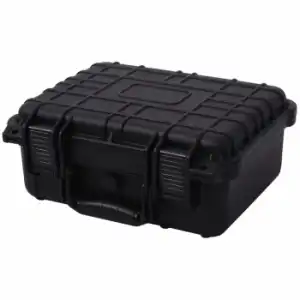 Maletín Protector De Equipo Negro 35x29,5x15 Cm Vidaxl