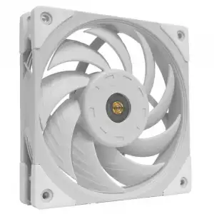 Mars Gaming MF-NC Ventilador PWM 120mm Rodamiento FDB de Cobre con Aspas Híbridas Blanco