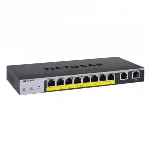 Netgear GS110TPP Switch Gestionado Smart Pro 8 Puertos RJ45 Gigabit PoE+