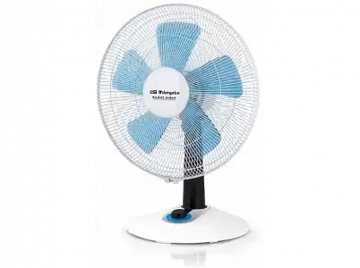 Ventilador de sobremesa - Orbegozo TF 0138, 4 velocidades, Oscilación automática, 40 W