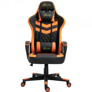 Vinsetto Silla Gaming Ergonómica Naranja