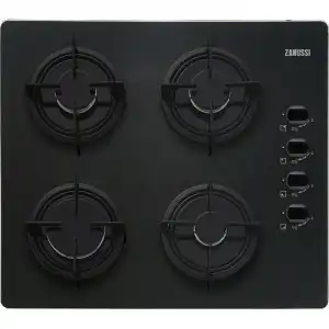 Zanussi ZGO62414BA Paca de Gas 4 Zonas 60cm Negra