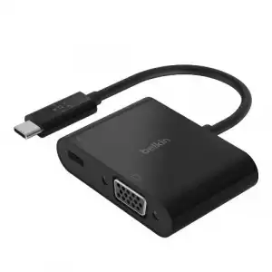 Adaptador Belkin USB-C a VGA Negro